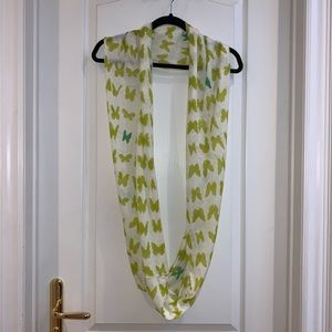 Green Infinity Scarf